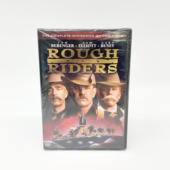 Rough Riders DVD Tom Berenger Sam Elliott Gary Busey Complete Miniseries NEW - Picture 1 of 4